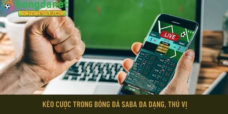 Kèo cược trong bóng đá SABA đa dạng, thú vị