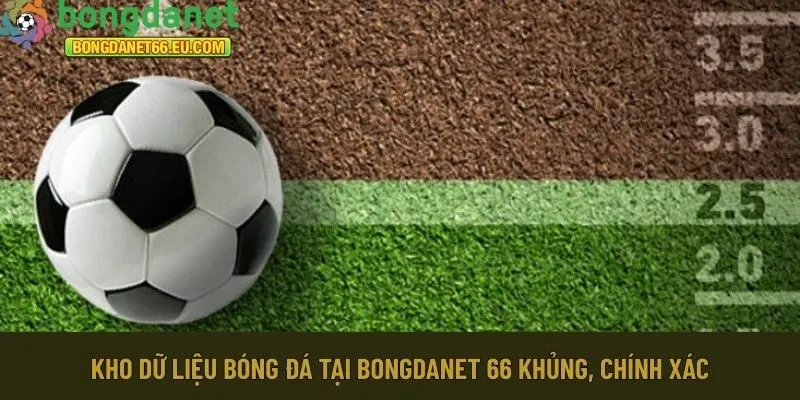 Kho dữ liệu bóng đá tại Bongdanet 66