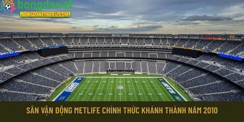 MetLife khánh thành năm 2010